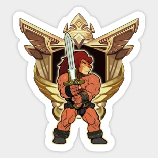 Strong Griffin Lion Sticker